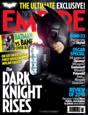Empire Magazine's Dark Knight Rises Cover - Batman Cover