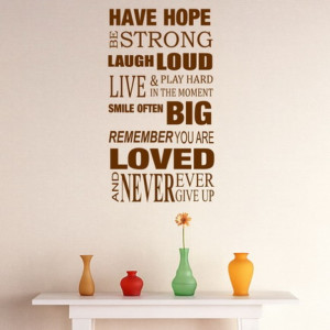 Permalink to Family Love Inspirational Quotes Wall Stickers for Wall ...