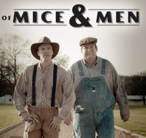 ... Mauldin as George and Lennie in Of Mice and Men at the Boiler Room