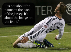 David Beckham Motivational Quote