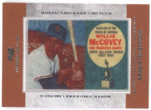 Willie McCovey 2013 Topps Rookie Card Patch San Francisco Giants by ...