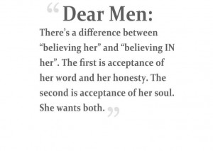 Dear Men: