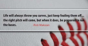 cute baseball quote!
