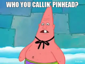 who you callin pinhead on Tumblr