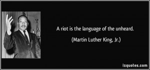 martin luther king jr quotes riot Projects