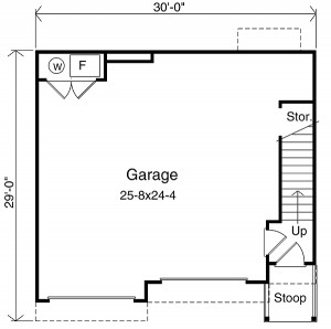 car garage dimensions standard