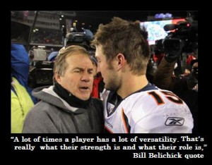 ... Belichick ” It’s ‘completely untrue’ that I hate Tim Tebow