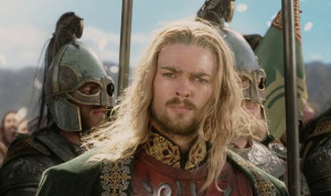 Éomer King at Aragorn's coronation