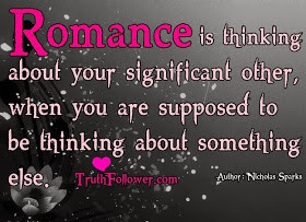 ... is thinking about your significant other, Valentine's Day Quote