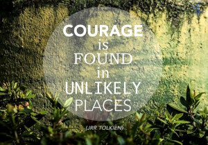 The courage to face #cancer can be found in unlikely place.