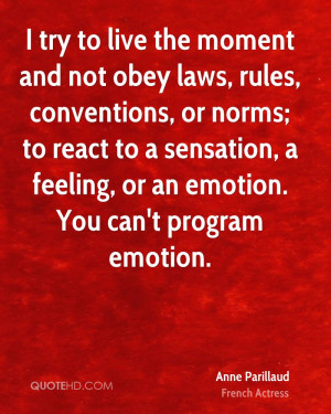 Anne Parillaud Quotes