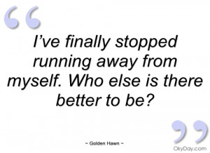 Quotes About Running Away