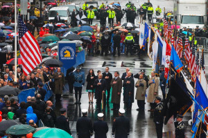 Boston commemorates Boston Marathon bombings.