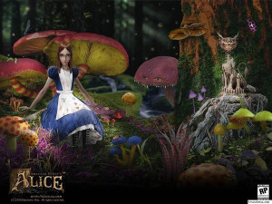 that cool grinning cat is the cheshire cat from american mcgee s alice ...