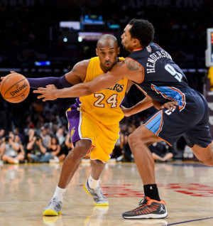 Kobe Bryant Debuts Nike Kobe System Lakers (1)