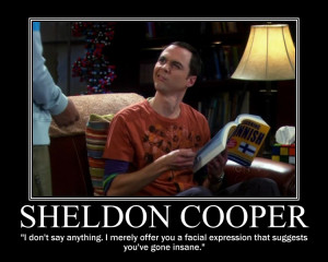 Sheldon Cooper Quotes I Told You So