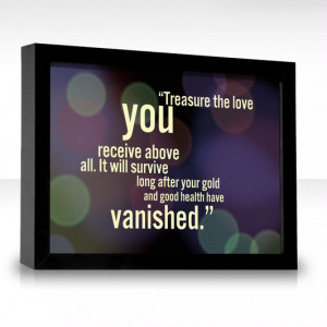 ... long after your gold and good health have vanished.: Survival Quotes