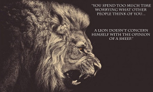 Lion Roaring Quote