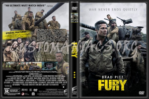 2014 fury dvd cover