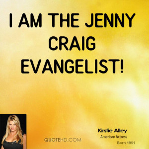 am the Jenny Craig evangelist!