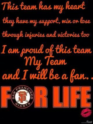 LOVE MY SF GIANTS!!!: Sports Team, San Francisco Giants Quotes, Giants ...