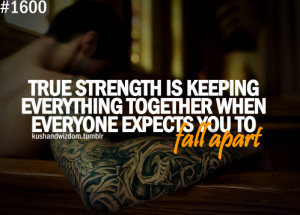True Strength Quotes Tumblr ~ Quotes About Strength Moving On | Quote