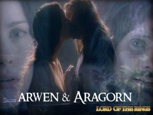 Lord of the Rings Aragorn and Arwen