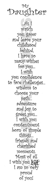 Quick Quotes Vellum Quotes - My Daughter