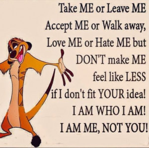 take me or leave me life quotes quotes cute quote cartoons life quote