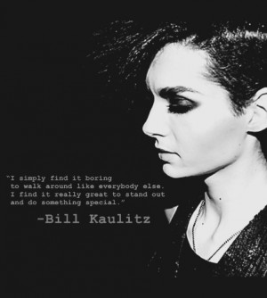kaulitz, black and white, boring, cool, life, live, photography, quote ...