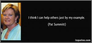 More Pat Summitt Quotes
