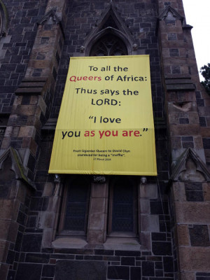 Saw This On A Church In Cape Town, South Africa