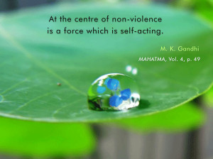 Mahatma Gandhi Quotes on Non-violence