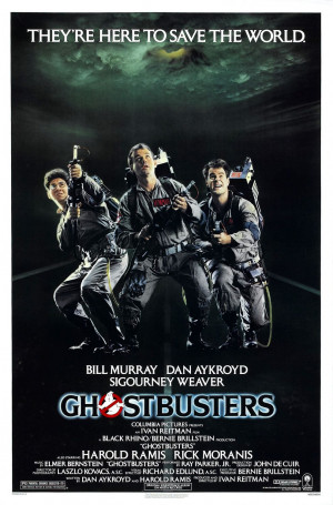 ... take a look at the 1984 classic and a favourite of mine ghostbusters