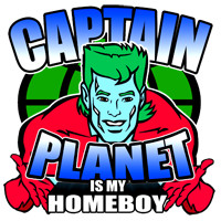 Funny TV Movie Quote T-Shirts > TV Show Quotes > Captain Planet TV
