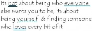 Being Yourself Quotes (49)