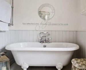 Bathroom Wall Decals Ideas, Bathroom Wall Decals Quotes