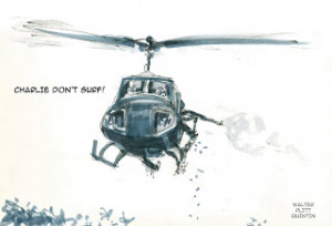 UH 1 Huey helicopter - 