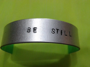 The Killers Quote Bracelet - Brandon Flowers - Be Still