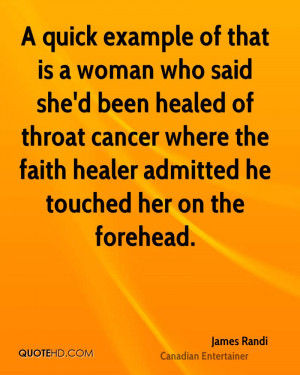 Cancer Faith Quotes