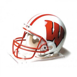 Wisconsin Badgers Riddell Full Size Authentic Proline Helmet