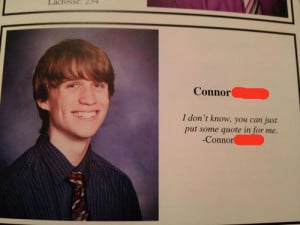 funny yearbook quotes put a quote for me