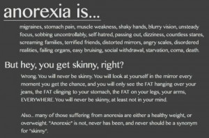 Anorexia Nervosa Tumblr Quotes