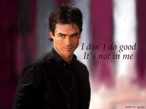 Displaying 5> Images For - The Vampire Diaries Damon Quotes Funny...