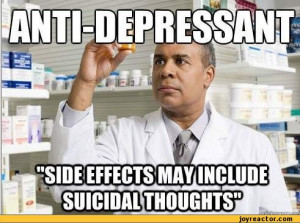 anti depressant side effects / funny pictures :: suicide :: anti ...