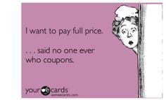 Couponers quote