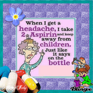 Funny Headache Quote