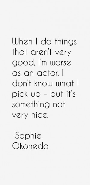 Sophie Okonedo Quotes & Sayings
