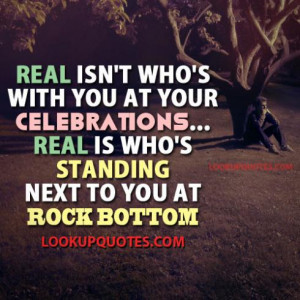 real isn t who with you at your celebration real