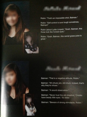 Their Quotes Match Up. Funny High School Senior Quotes. View Original ...